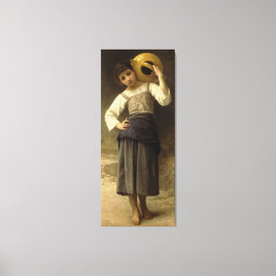 Bouguereau's Young Girl Going to the Spring (1885) Canvas Print