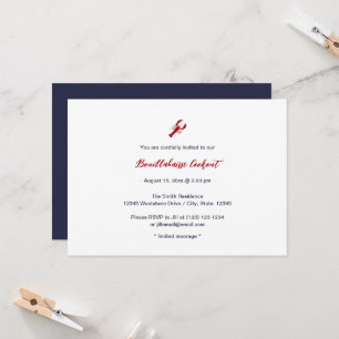 Bouillabaisse Beach Invitations de fête de cuisine