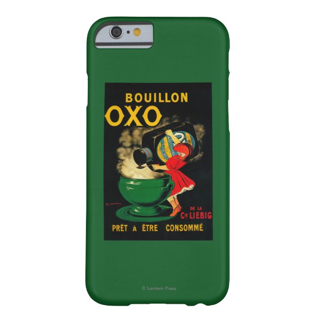 Bouillon OXO Vintage PoseterEurope Case-Mate iPhone Case (Back)