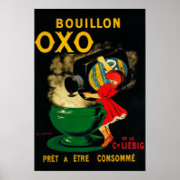 Bouillon OXO Vintage PoseterEurope