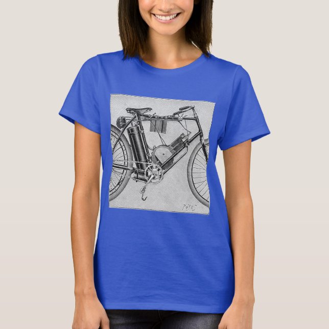 Bouilly Motorcycle, 1895 T-Shirt (Front)
