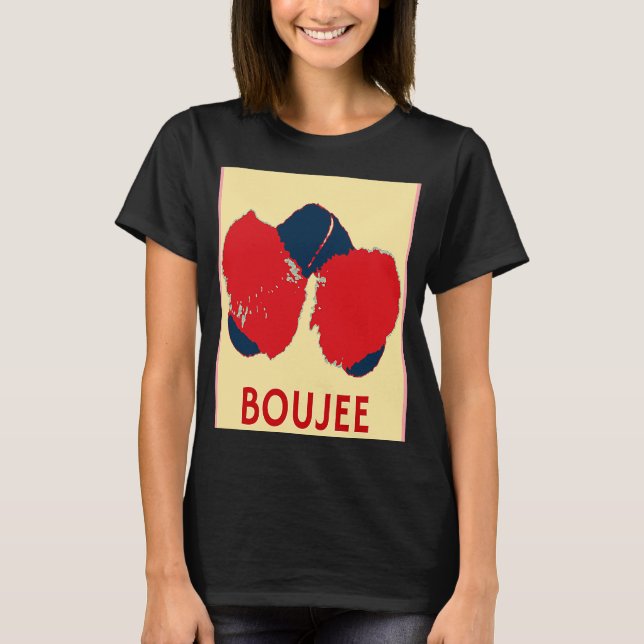 BOUJEE AKA RICH PEOPLE SANDALS GRAPHIC FOR MEN OR  T-Shirt (Front)