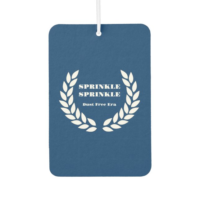 Boujee Blues Air Fresher Air Freshener (Front)