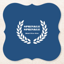 Boujee Blues Paper Coasters