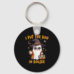 Boujee Boo Jee Soky Ghost Nk Halloween Pumpkin Cos Keychain