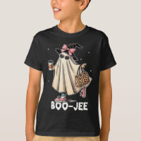 Boujee Boo Jee Spooky Ghost Pink Halloween Pumpkin