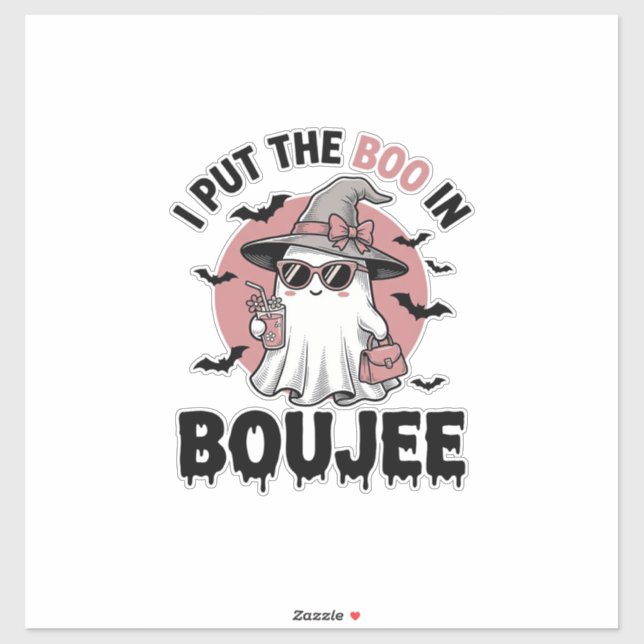 Boujee Ghost Halloween Vintage Engraving Design_1 (Sheet)
