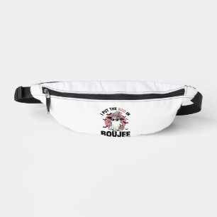 Boujee Ghost Halloween Vintage Engraving Design_1 Fanny Pack