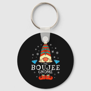 Boujee Gnome Xmas Family Matching Group Christmas  Keychain