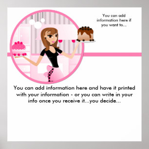 Boulangerie/boulangerie/pâtisserie Poster du Chef 