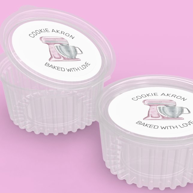 Boulangerie Cookie Cupcake Étiquette (Créateur téléchargé)