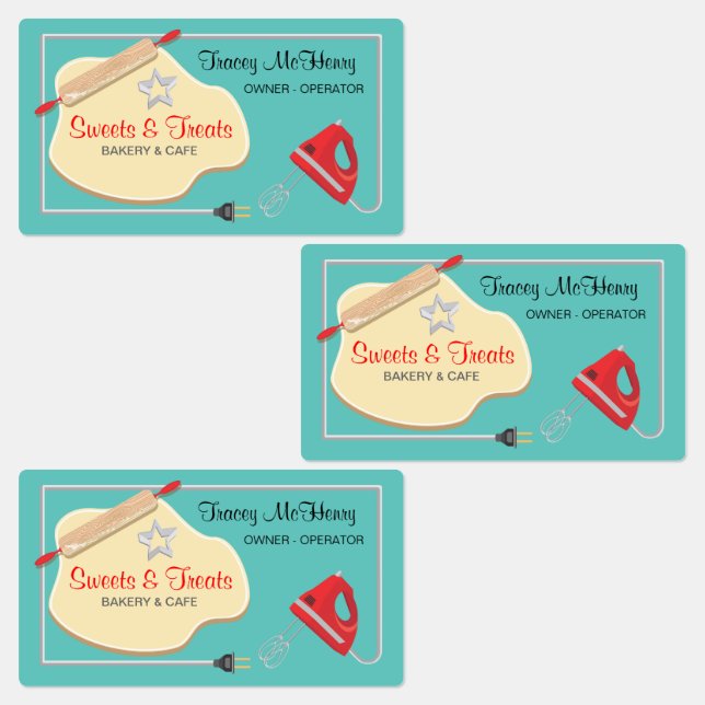 Boulangerie Cookie Stickers d'affaires (Groupe)