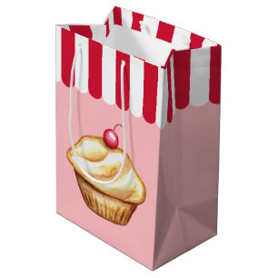 Boulangerie Cupcake Anniversaire Sac cadeau