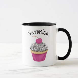Boulangerie Cute Cupcake Rose Mug