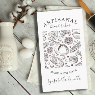 Boulangerie de pain Carte de visite
