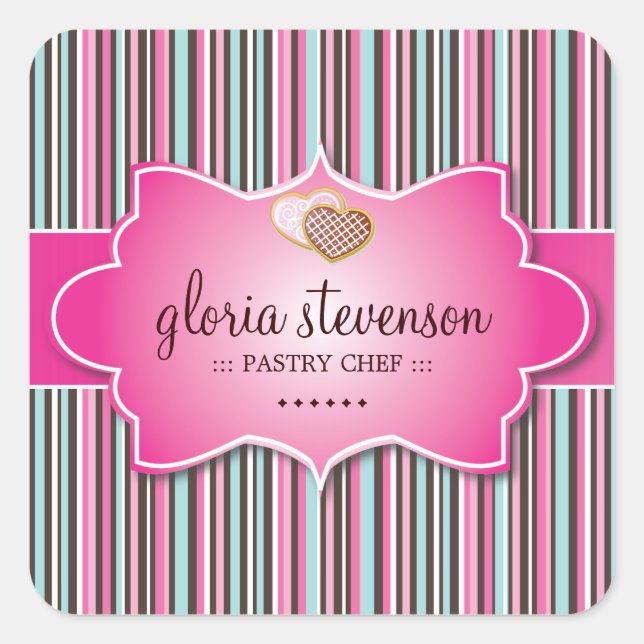 Boulangerie décorative Prix étiquette Stickers (Devant)