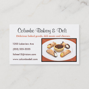 Boulangerie, épicerie ou carte de visite faite sur
