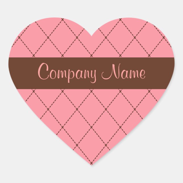 Boulangerie Stickers Coeur d'entreprise (Devant)