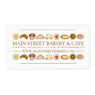 Boulangerie Viennoiseries Croissant Donut Muffin P