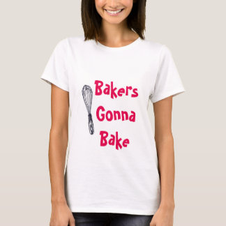 Boulangers allant faire le T-shirt cuire au four