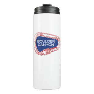 Boulder Canyon Colorado Climbing Carabiner Thermal Tumbler