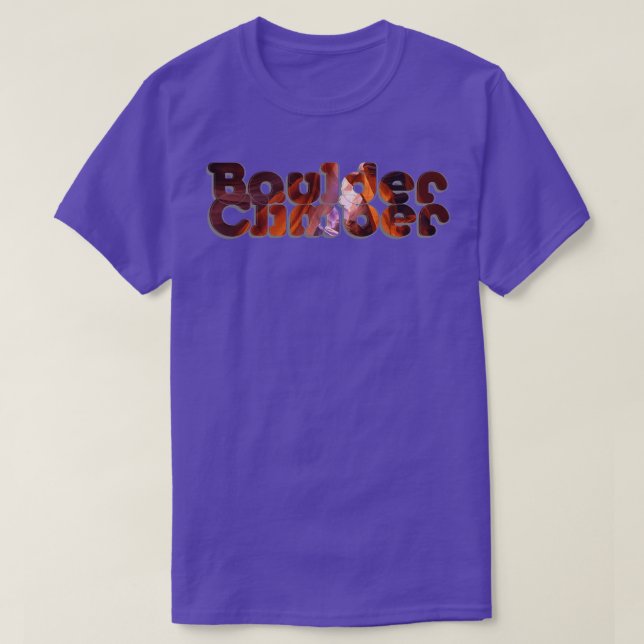 Boulder Climber T-Shirt (Design Front)