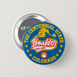 Boulder,Colorado 2 Inch Round Button