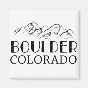 Boulder Colorado Boulder Co Colorado Magnet