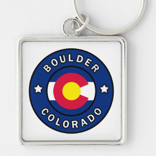 Boulder Colorado Keychain