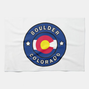 Boulder Colorado Kitchen Towel