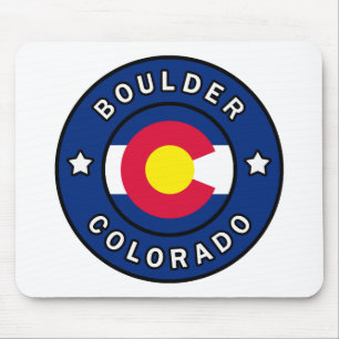 Boulder Colorado Mouse Pad