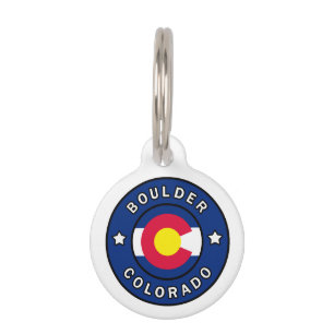 Boulder Colorado Pet Tag