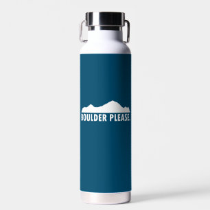 Boulder Colorado Please Water Bottle