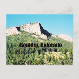 Boulder, Colorado Postcard