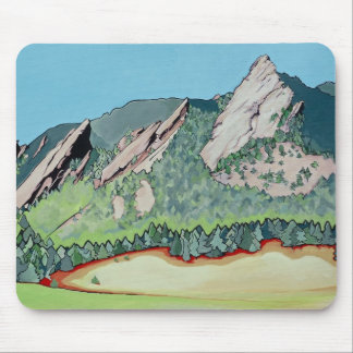 Boulder Flatirons Mouse Pad
