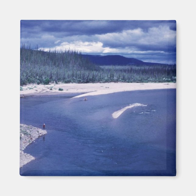 Boulder Point on the Coleen River Magnet (Front)