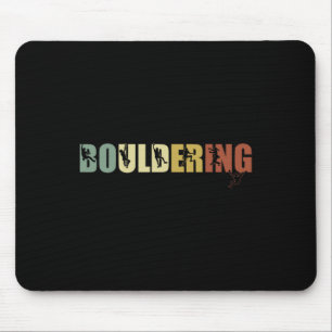 Boulder Sport Climbing And Bouldering Mouse Pad