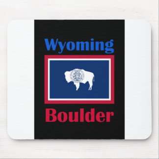 Boulder Wyoming Mouse Pad