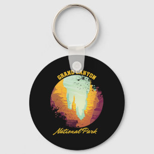 Boulderer Climber Climbing Bouldering Grand Canyon Keychain
