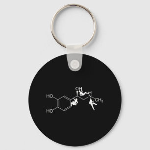 Boulderer & Climbing Adrenaline Formula CHNO Gift  Keychain
