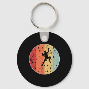 Bouldering Cool Rock Climbing Love Climber Perfect Keychain