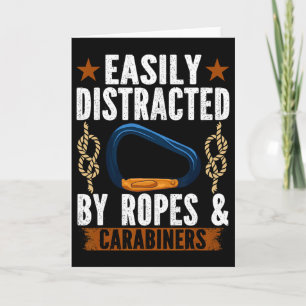 Bouldering Mountain Climbing Card