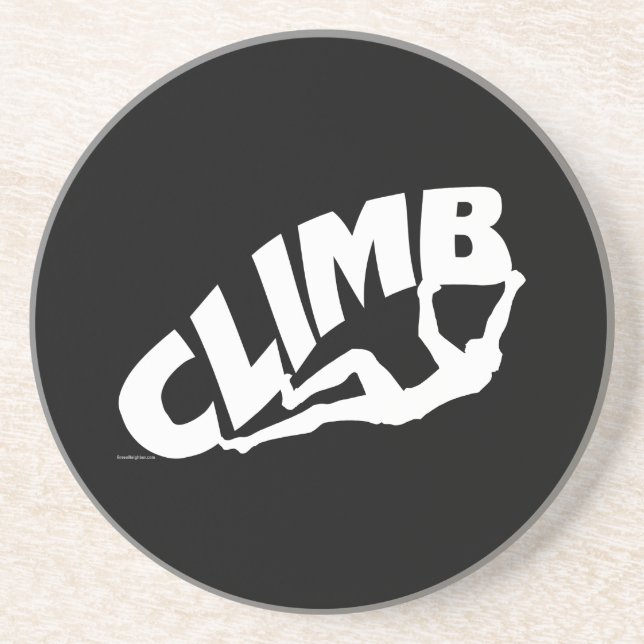 Bouldering Rock Climbing Coaster (Front)