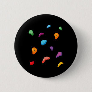 Bouldering - Rock Climbing Lover Climber Outdoor S 2 Inch Round Button
