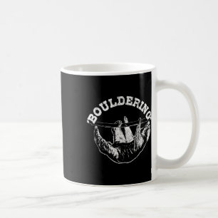 Bouldering Sloth Funny Climbing Climber Boulderer Coffee Mug