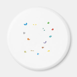 Bouldering Wall Climber Gift Idea Magnet