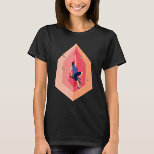 Bouldering Walls Climbing Vintage For Climbers T-Shirt