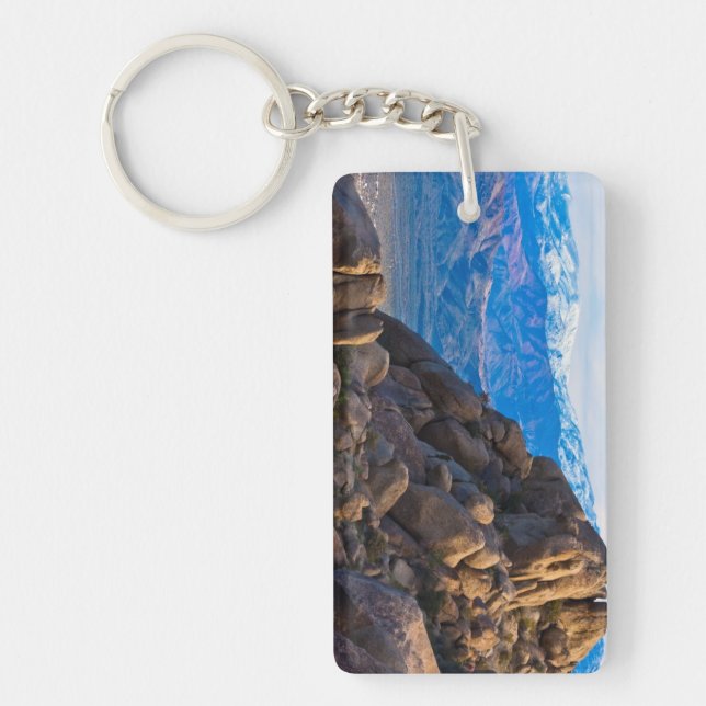 Boulders and Mountains Keychain (Front)