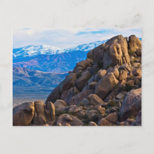 Boulders and Mountains Postcard