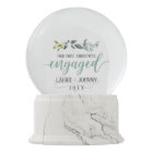 Première Noël Engagé Aquarelle Verdure